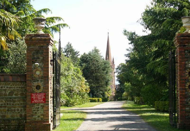 Entrée du Parc de l’Abbaye